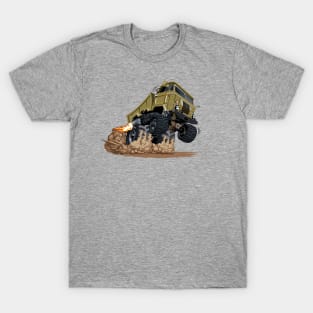 Cartoon 4x4 muscle truck T-Shirt